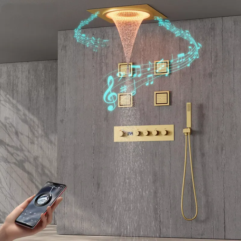 Smart LED Shower Set Bathroom  - Spa & Wellness Hotel Diament Ustroń Zdjęcia 评论和价格