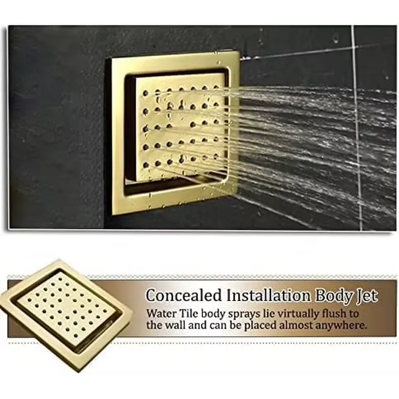 Smart LED Shower Set Bathroom  - Spa & Wellness Hotel Diament Ustroń Zdjęcia 评论和价格